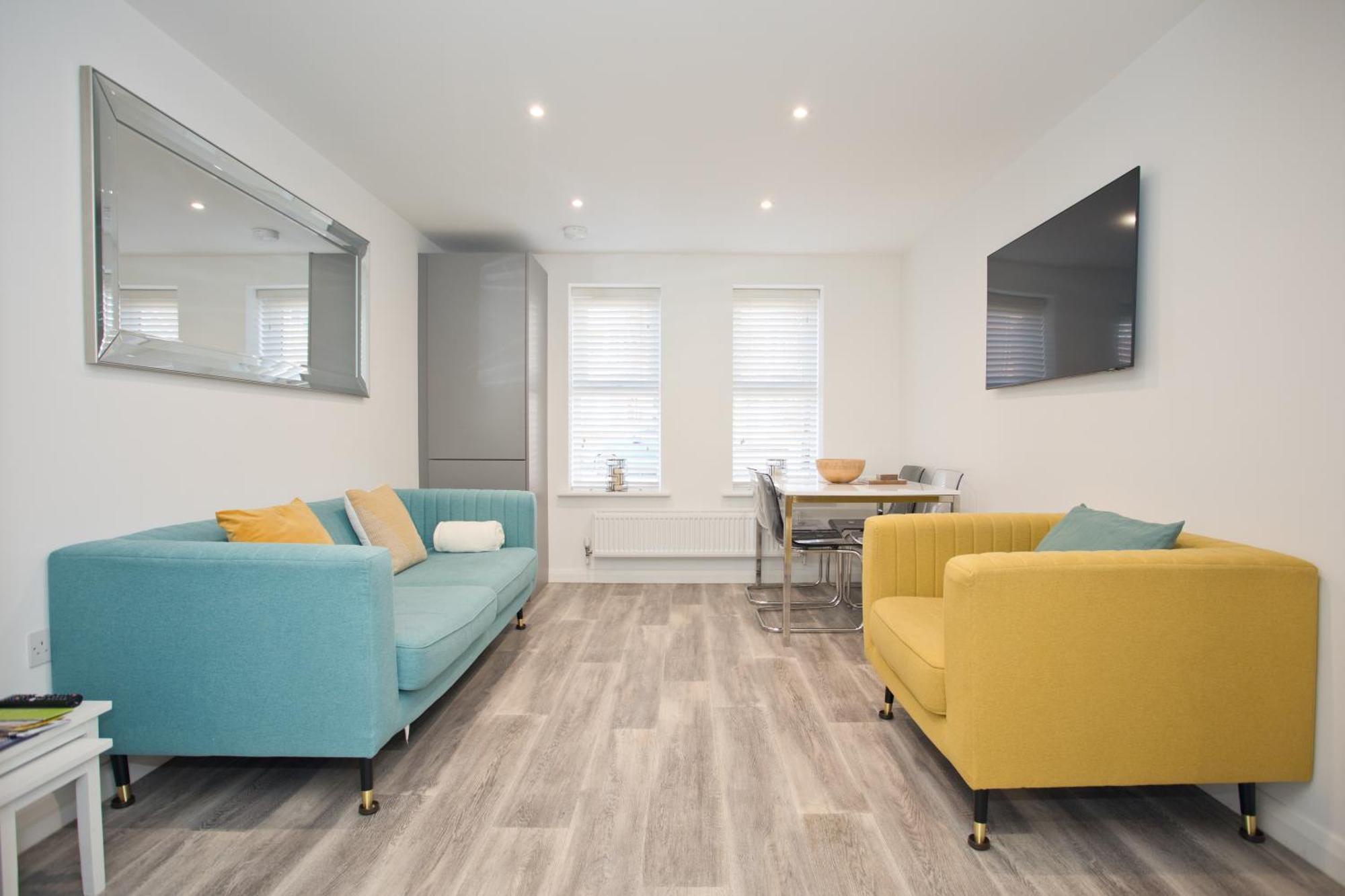 Sea Air - 2 Bedrooms - Parking - Mins To Beach Bournemouth Zewnętrze zdjęcie